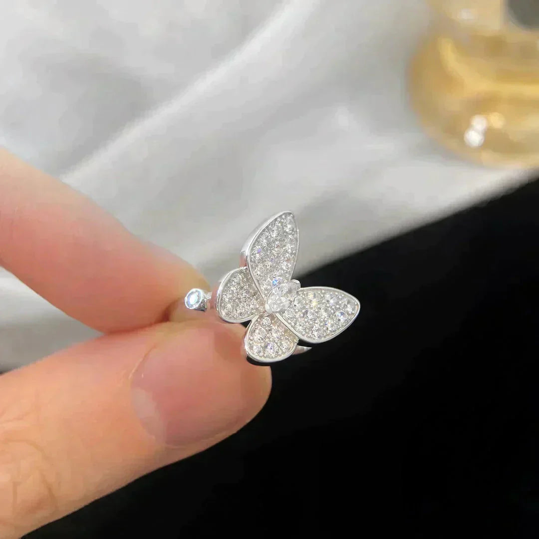 [Violet JW]BUTTERFLY DIAMOND RING