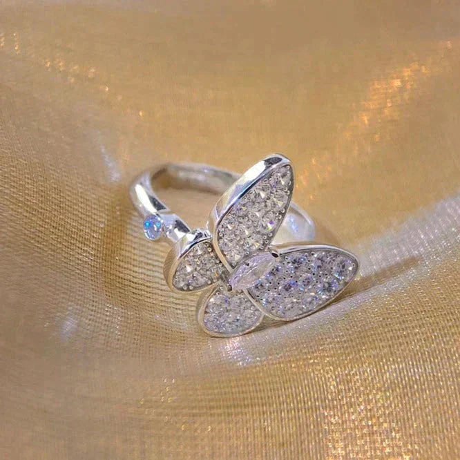 [Violet JW]BUTTERFLY DIAMOND RING