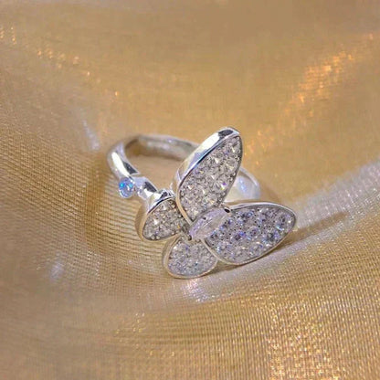 [Violet JW]BUTTERFLY DIAMOND RING