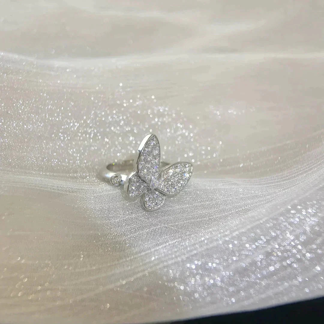 [Violet JW]BUTTERFLY DIAMOND RING