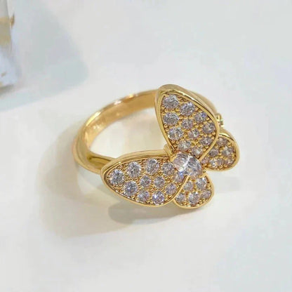 [Violet JW]BUTTERFLY DIAMOND RING
