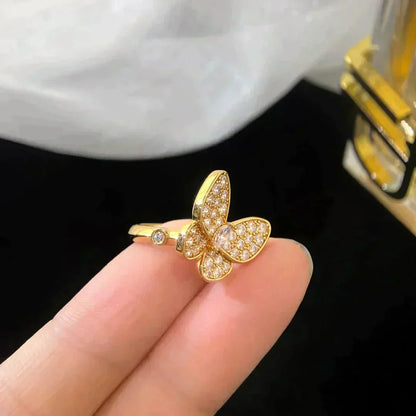 [Violet JW]BUTTERFLY DIAMOND RING