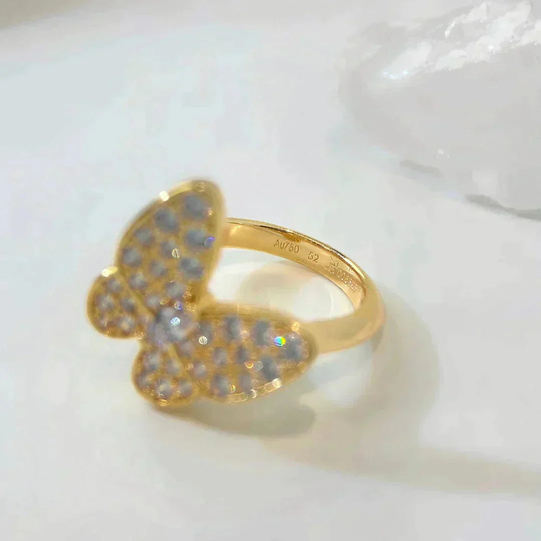 [Violet JW]BUTTERFLY DIAMOND RING