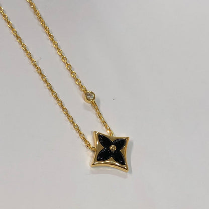 [Violet JW]STAR BLACK MOP NECKLACE