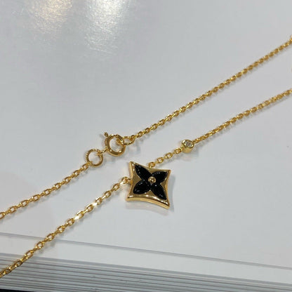 [Violet JW]STAR BLACK MOP NECKLACE