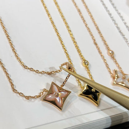 [Violet JW]STAR BLACK MOP NECKLACE