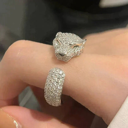 [Violet JW]PANTHERE 5.5MM ALL DIAMOND RING