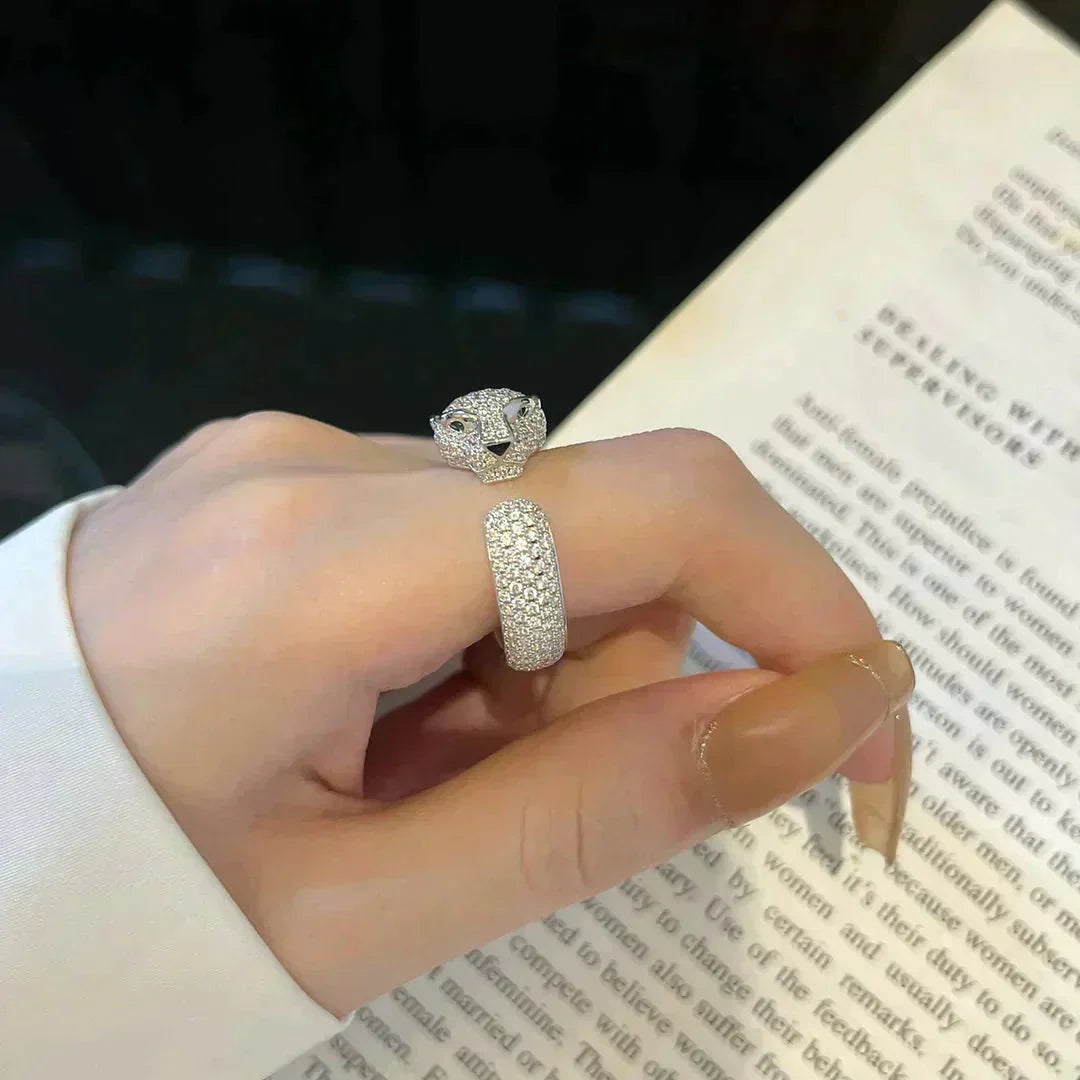 [Violet JW]PANTHERE 5.5MM ALL DIAMOND RING