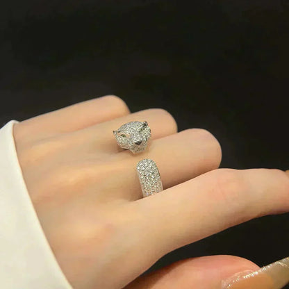 [Violet JW]PANTHERE 5.5MM ALL DIAMOND RING