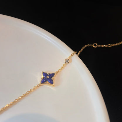 [Violet JW]COLOR STAR PINK GOLD DIAMOND BRACELET