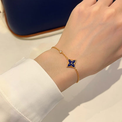 [Violet JW]COLOR STAR PINK GOLD DIAMOND BRACELET