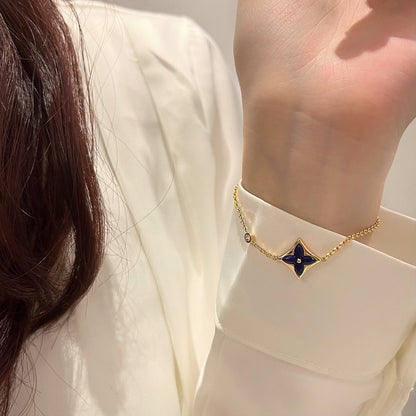 [Violet JW]COLOR STAR PINK GOLD DIAMOND BRACELET