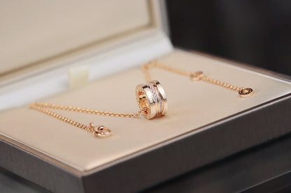 [Violet JW]ZERO 1 PINK GOLD DIAMOND NECKLACE