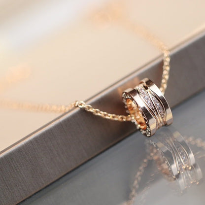 [Violet JW]ZERO 1 PINK GOLD DIAMOND NECKLACE