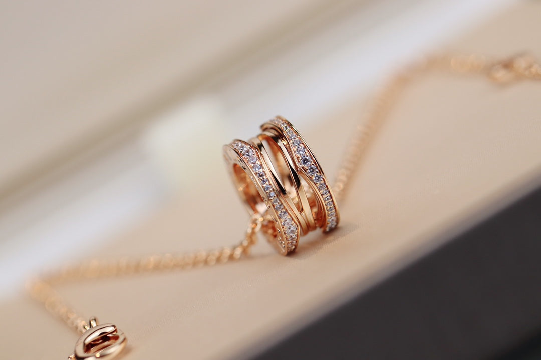 [Violet JW]ZERO 1 PINK GOLD NECKLACE