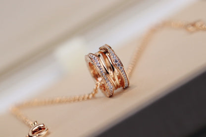 [Violet JW]ZERO 1 PINK GOLD NECKLACE