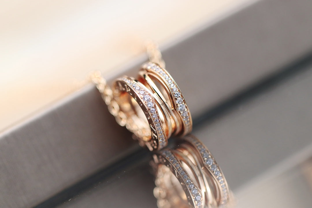 [Violet JW]ZERO 1 PINK GOLD NECKLACE