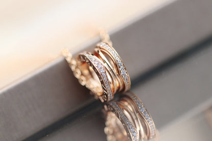 [Violet JW]ZERO 1 PINK GOLD NECKLACE