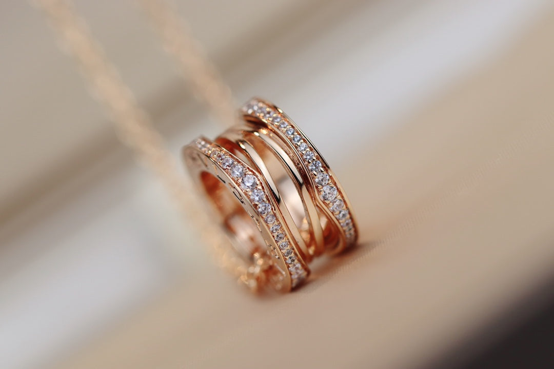 [Violet JW]ZERO 1 PINK GOLD NECKLACE