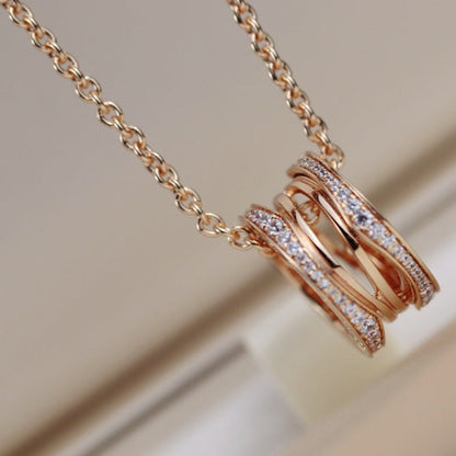 [Violet JW]ZERO 1 PINK GOLD NECKLACE