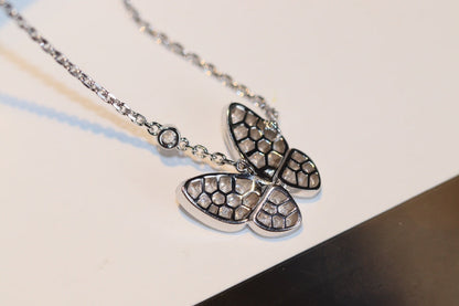 [Violet JW]BUTTERFLY DIAMOND NECKLACE