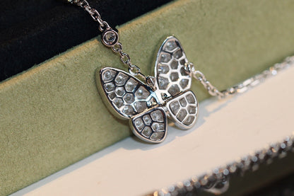 [Violet JW]BUTTERFLY DIAMOND NECKLACE