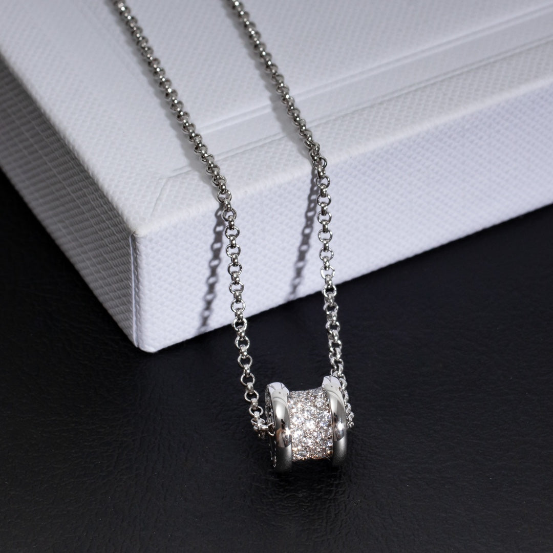 [Violet JW]ZERO 1 SILVER DIAMOND NECKLACE