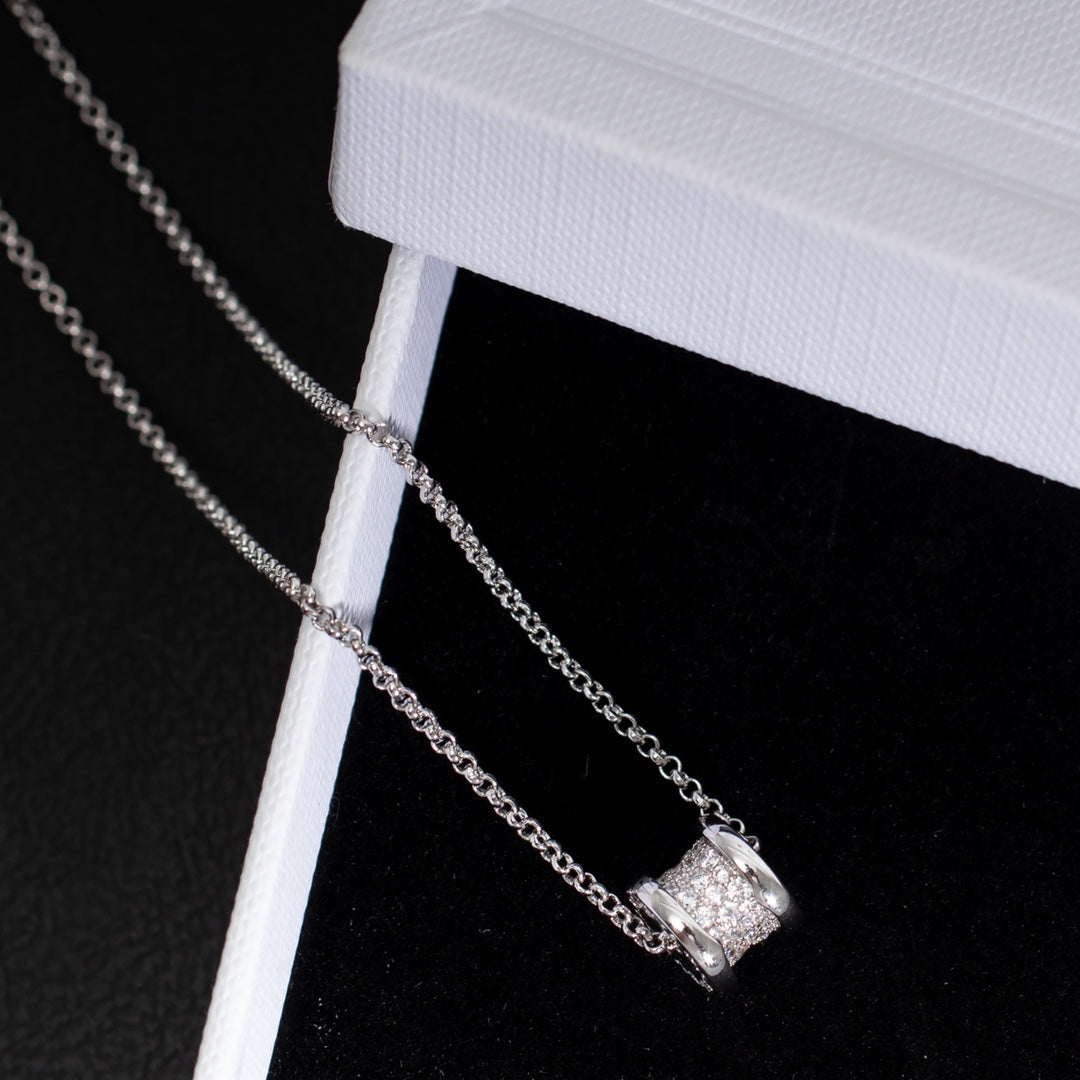 [Violet JW]ZERO 1 SILVER DIAMOND NECKLACE