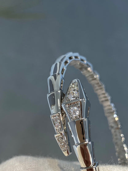 [Violet JW]SERPENTI BRACELET DIAMONDS SILVER