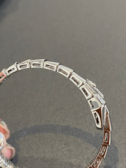 [Violet JW]SERPENTI BRACELET DIAMONDS SILVER