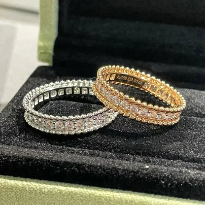 [Violet JW]PERLEE DIAMOND ROSE GOLD RING