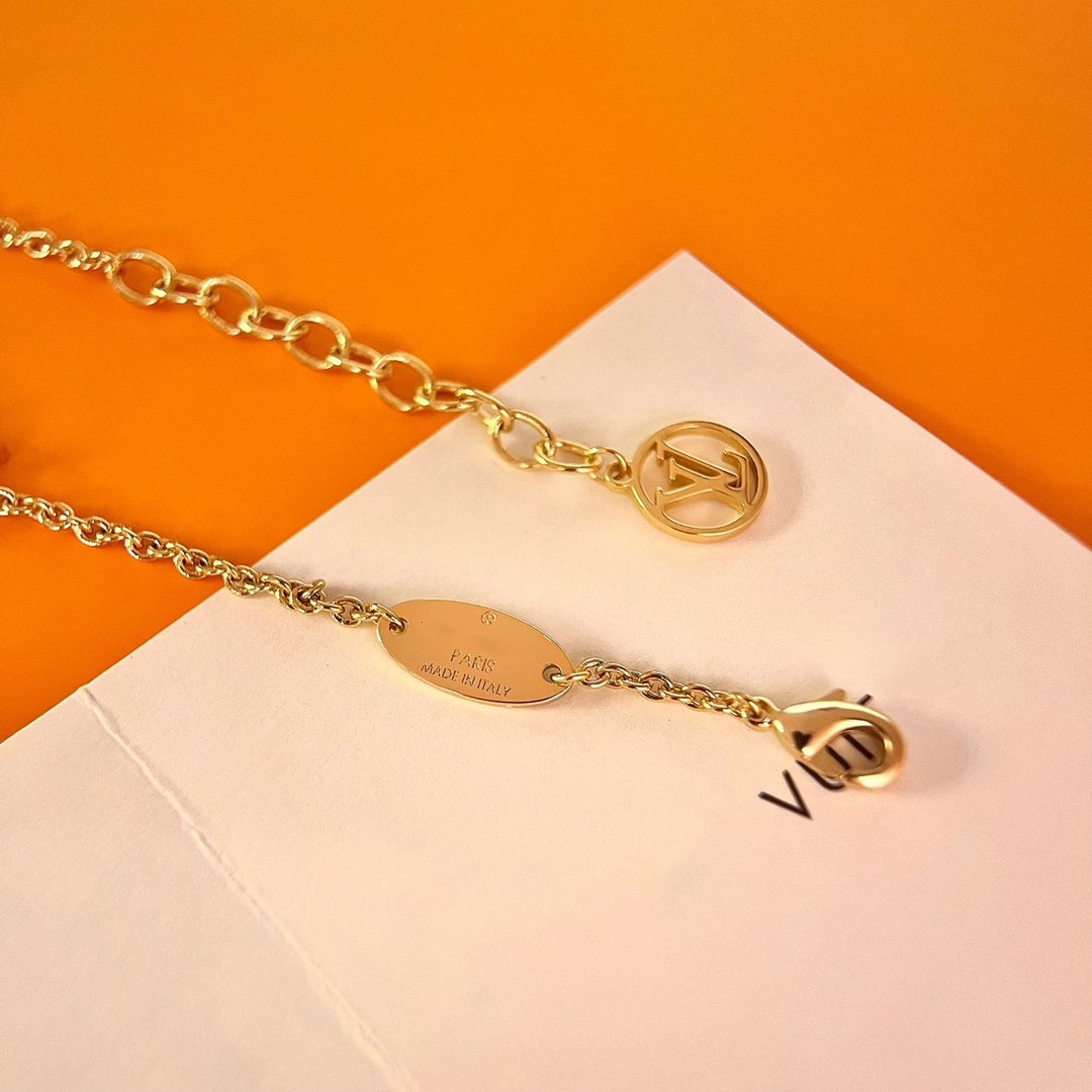 [Violet JW]LOGO STAR MOTIF GOLD BRACELET