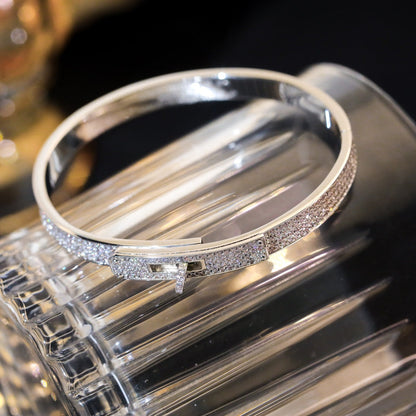 [Violet JW]KELLY BRACELET DIAMOND PAVED