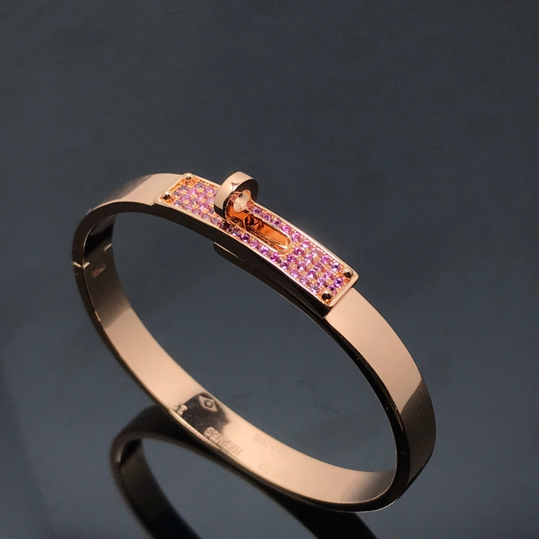 [Violet JW]KELLY BRACELET PINK DIAMOND