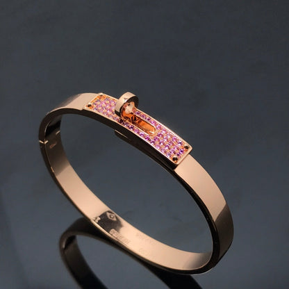 [Violet JW]KELLY BRACELET PINK DIAMOND