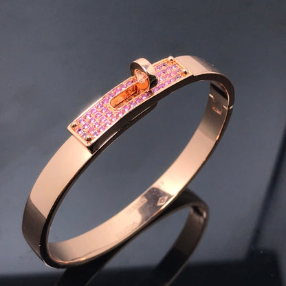 [Violet JW]KELLY BRACELET PINK DIAMOND