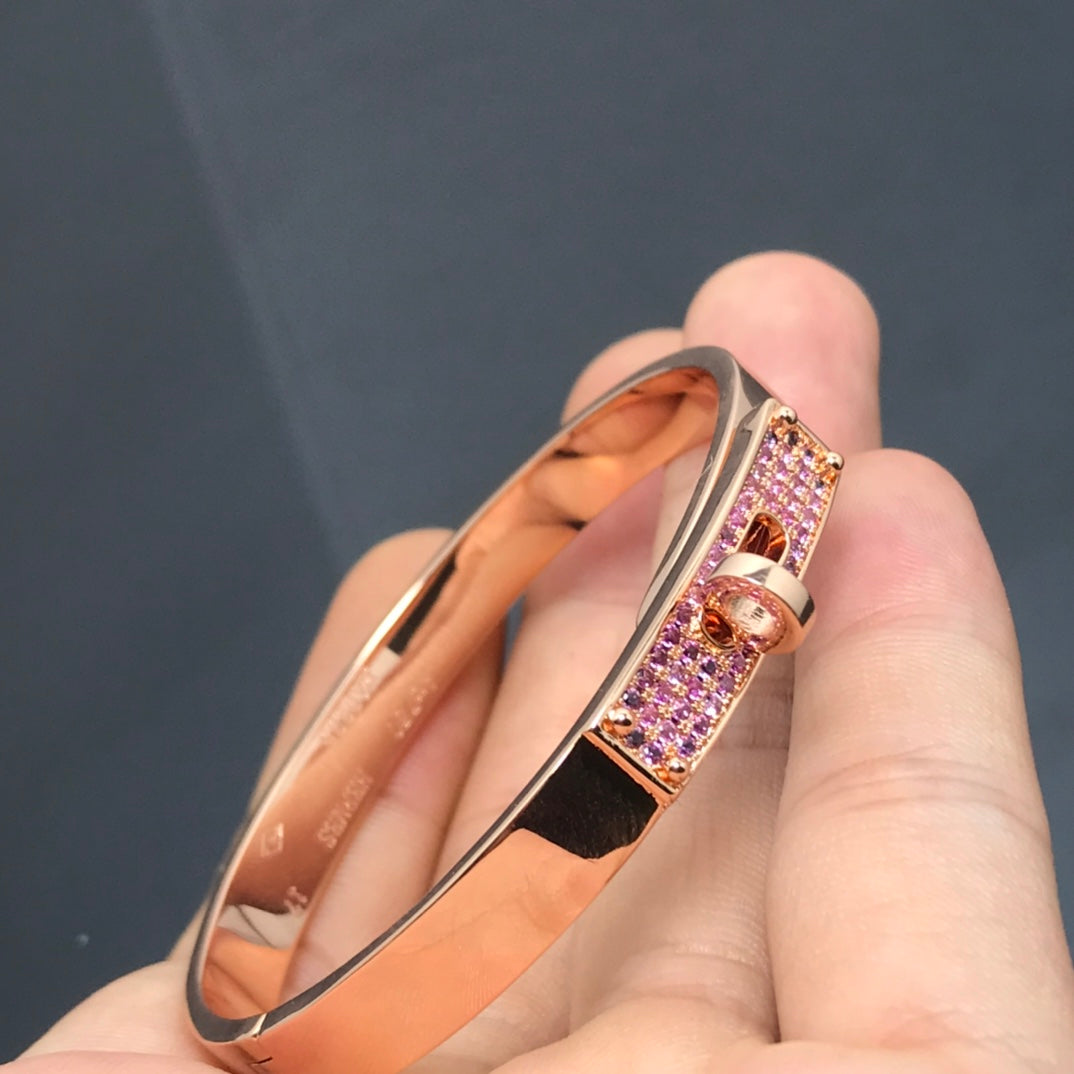 [Violet JW]KELLY BRACELET PINK DIAMOND