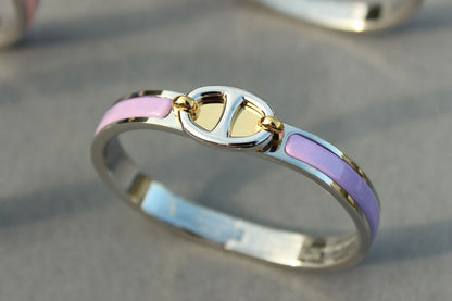 [Violet JW]CLIC CHAINE SILVER BRACELET