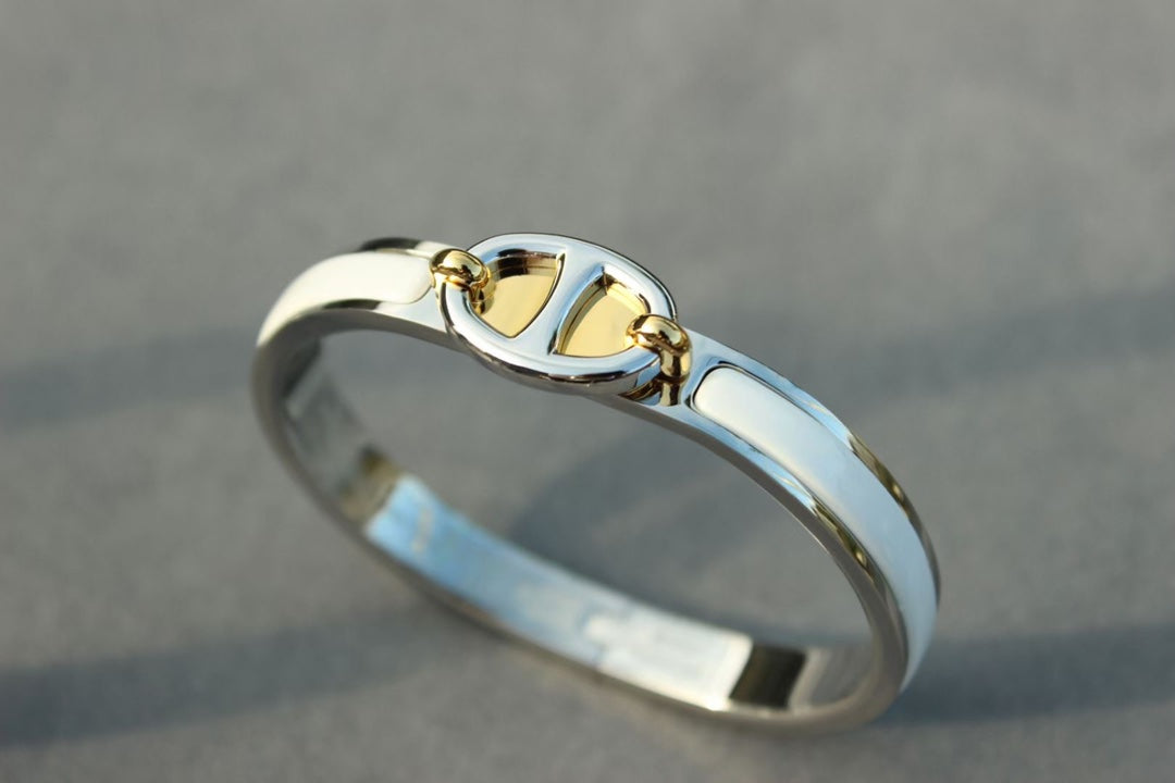 [Violet JW]CLIC CHAINE SILVER BRACELET