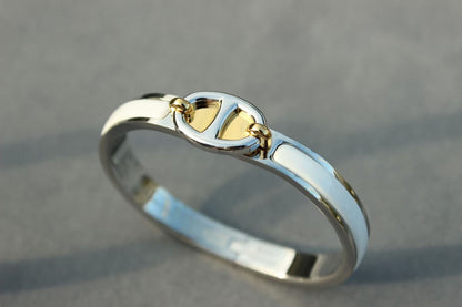 [Violet JW]CLIC CHAINE SILVER BRACELET