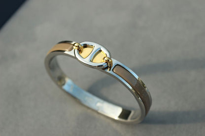 [Violet JW]CLIC CHAINE SILVER BRACELET