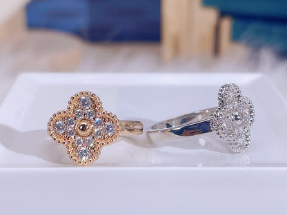 [Violet JW]CLOVER DIAMOND RING
