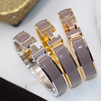 [Violet JW]H BRACELET 12MM BROWN
