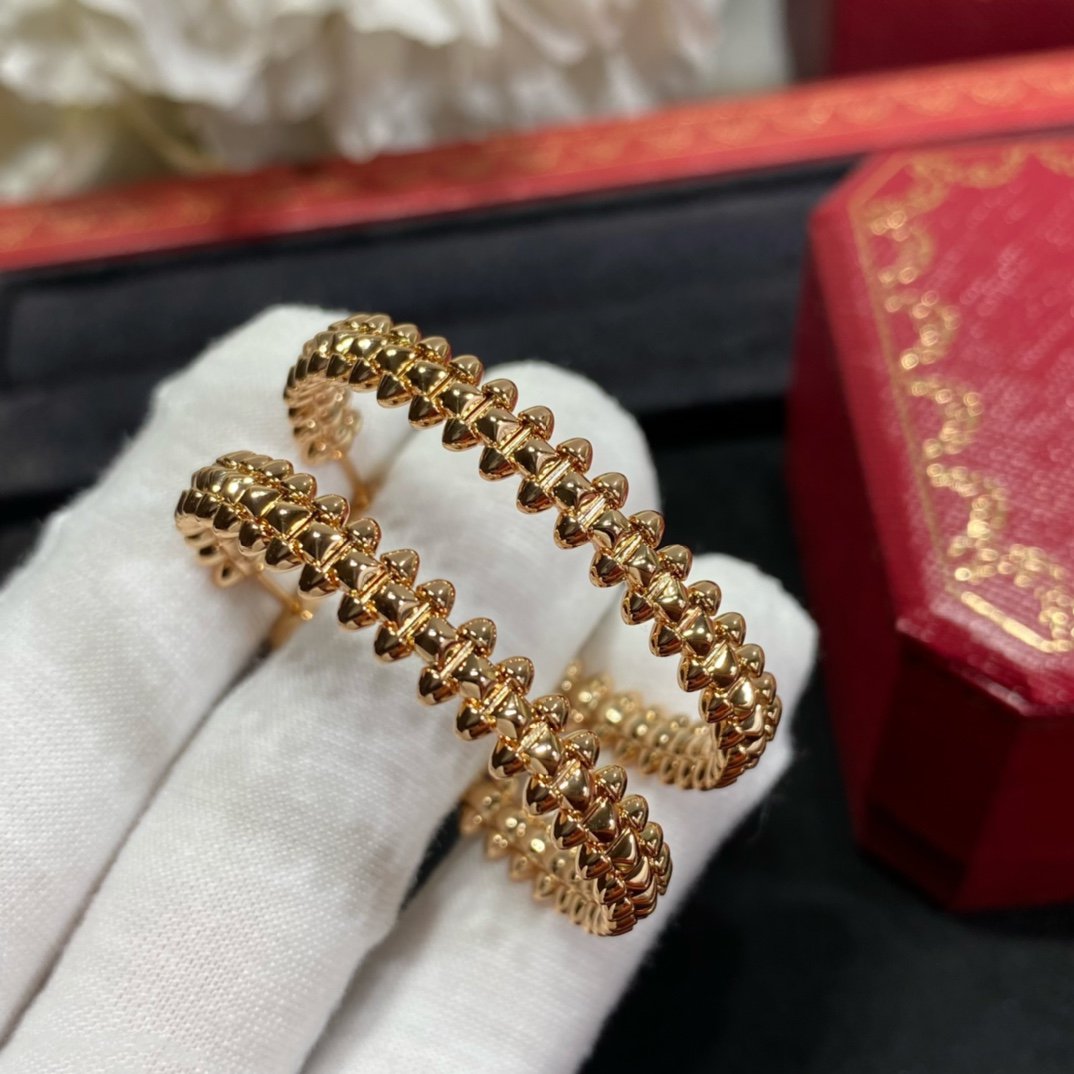 [Violet JW]CLASH LARGE HOOP EARRINGS