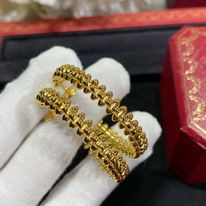 [Violet JW]CLASH LARGE HOOP EARRINGS