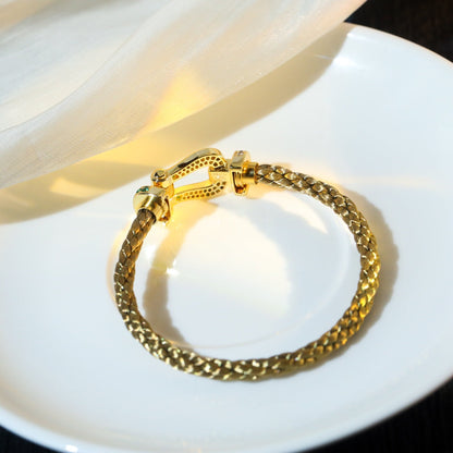 [Violet JW]FORCE 10 GOLD GREEN DIAMOND PAVED