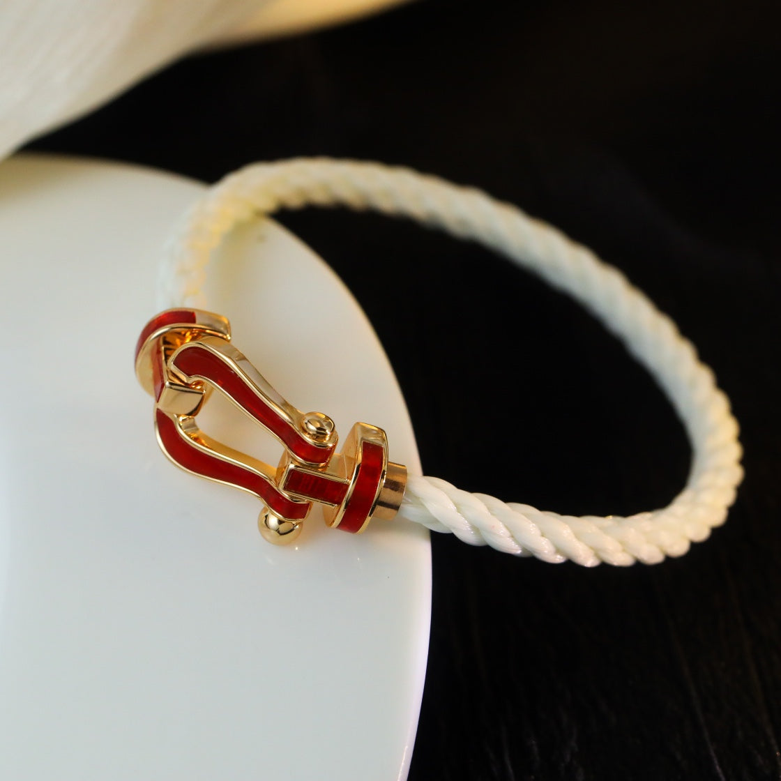 [Violet JW]FORCE 10 WHITE TEXTILE DIAMOND PAVED