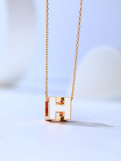 [Violet JW]H CAGE PINK GOLD NECKLACE