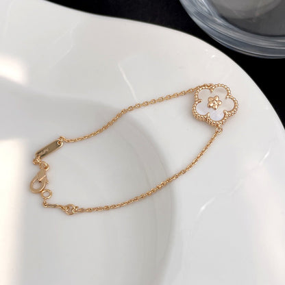 [Violet JW]LUCKY SPRING ROSE GOLD MOP BRACELET