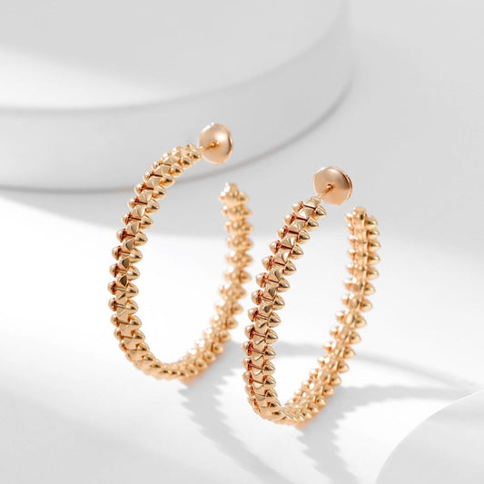 [Violet JW]CLASH HOOP EARRINGS